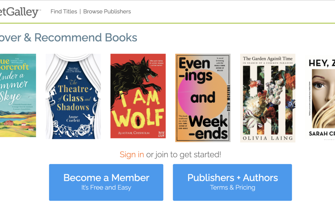The Theatre of Glass and Shadows is featured on the Netgalley homepage!